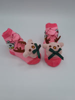 Plush new born Baby Socks Non-slip Cotton Cartoon Doll Infant Socks fashion Toddler Girls Boys Soft Cute Boots Baby Clothing