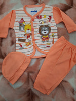 Baby suit of 3 pcs with matching cap