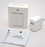 12W USB Power Adapter Wall Charger for Apple iPad 2 3 4 Air iPhone