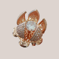 Flower Bloom Ring- A symbol of timeless commitment love & affection - NATASHAHS