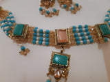 Natashah's Necklace set in Guluband style - NATASHAHS