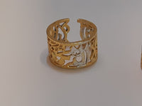 Religious Engraving Rings-NS-00130-8006 - NATASHAHS