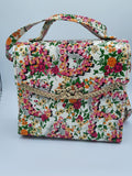 Floral design handbag - NATASHAHS
