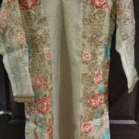 Stitched Wedding suits Chiffon suits party wear