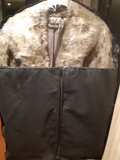 Flurries faux fur coat branded - NATASHAHS