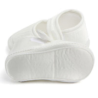 AU Adorable Newborn Baby Girl Infant Princess Soft Cotton Crib Shoe White Cute