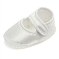 AU Adorable Newborn Baby Girl Infant Princess Soft Cotton Crib Shoe White Cute