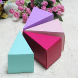 10pcs/lot Cake Style Bridemaid Gift Bag Wedding Candy Box Birthday Party Supplies christmas Baby Shower Gift Boxes 8D