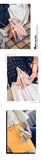 New Women Bag Trend Solid Color High Quality Fashion Simplicity Handbag Hardware Small Nail Bag High-Capacity Zipper - NATASHAHS
