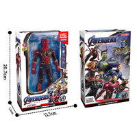 Spiderman Anime Action Figure Toy Children Christmas Gift Spider Man k Pvc Movable Luminous Doll Collection Model Boys Kids Toy