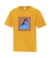 Printed T-shirts in unique designs in Medium size for young boys and girls