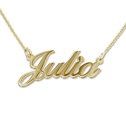 Classic style name necklace in 3 different platings - NATASHAHS