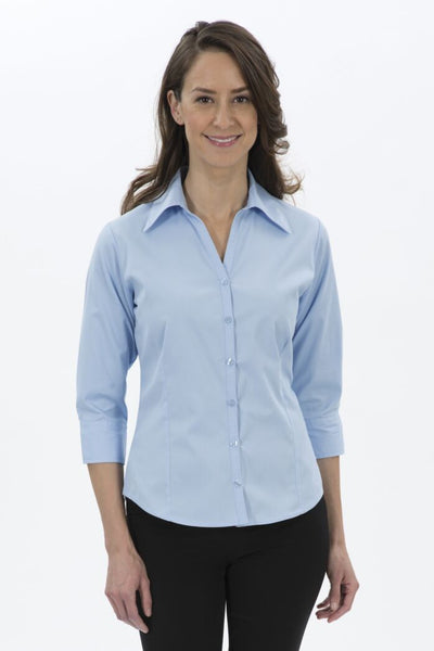 COAL HARBOUR® EASY CARE BLEND 3/4 SLEEVE LADIES' WOVEN SHIRT
