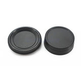 camera Body cap + Rear Lens Cap for Canon nikon Sony NEX for Pentax Olympus Micro M4/3 Panasonic M42 FD Camera Mount
