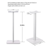 Headphone Stand Headset Holder Aluminum Supporting Bar Flexible Headrest ABS Solid Base for Bose QC15 QC25 QC35 700 Headphones