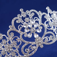 Luxury Crystal Rhinestones Royal Princess Bridal Tiaras Crown Rhinestone Pageant Crowns Bride Headbands Wedding Hair Accessories - NATASHAHS