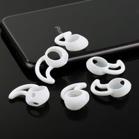 1 pair Ear Pads For Airpods Sport Replacement Earbud Tips For Iphone Earphones Silicone Ear Caps Earphone Case Earpad