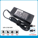 Laptop Ac Power Adapter 90W For Hp Pavilion dv3 dv4 dv5 g4 g6 g7 Notebook Laptop Charger 19V 4.74A 90W 7.4*5.0mm