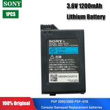 1PCS 3.6V 1200mAh Lithium Ion Rechargeable Battery Pack for Sony PSP 2000/3000 PSP-S110 Console Gamepad Replacement batteries