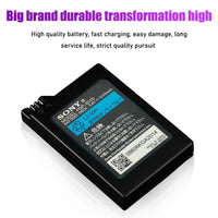 1PCS 3.6V 1200mAh Lithium Ion Rechargeable Battery Pack for Sony PSP 2000/3000 PSP-S110 Console Gamepad Replacement batteries