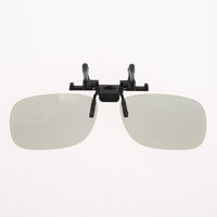 Clip On type Passive Circular 3D Glasses Clip for LG 3D TV Cinema Film 3D Glasses Hanging Frame Myopia Glasses Stereo Clip