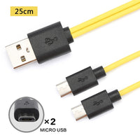 Battery Multifunctional 4-for-1 Data Cable Charging Cable Android Data Cable Micro USB Interface Charging Cable