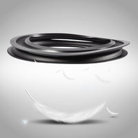 2pcs Speaker Repair Parts 6 Inch Perforated Rubber Edge Surround Durable Replacement Speakers Accessory - NATASHAHS