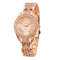 Gold Watches Women Top Brand Luxury Stainless Steel Rhinestone Casual Quartz Watch Montre Femme de Marque Luxe Original - NATASHAHS