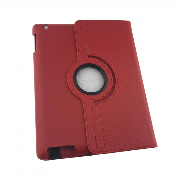 IPAD 2 / 3 / 4 - 360 ROTATING LEATHER STAND CASE SMART COVER